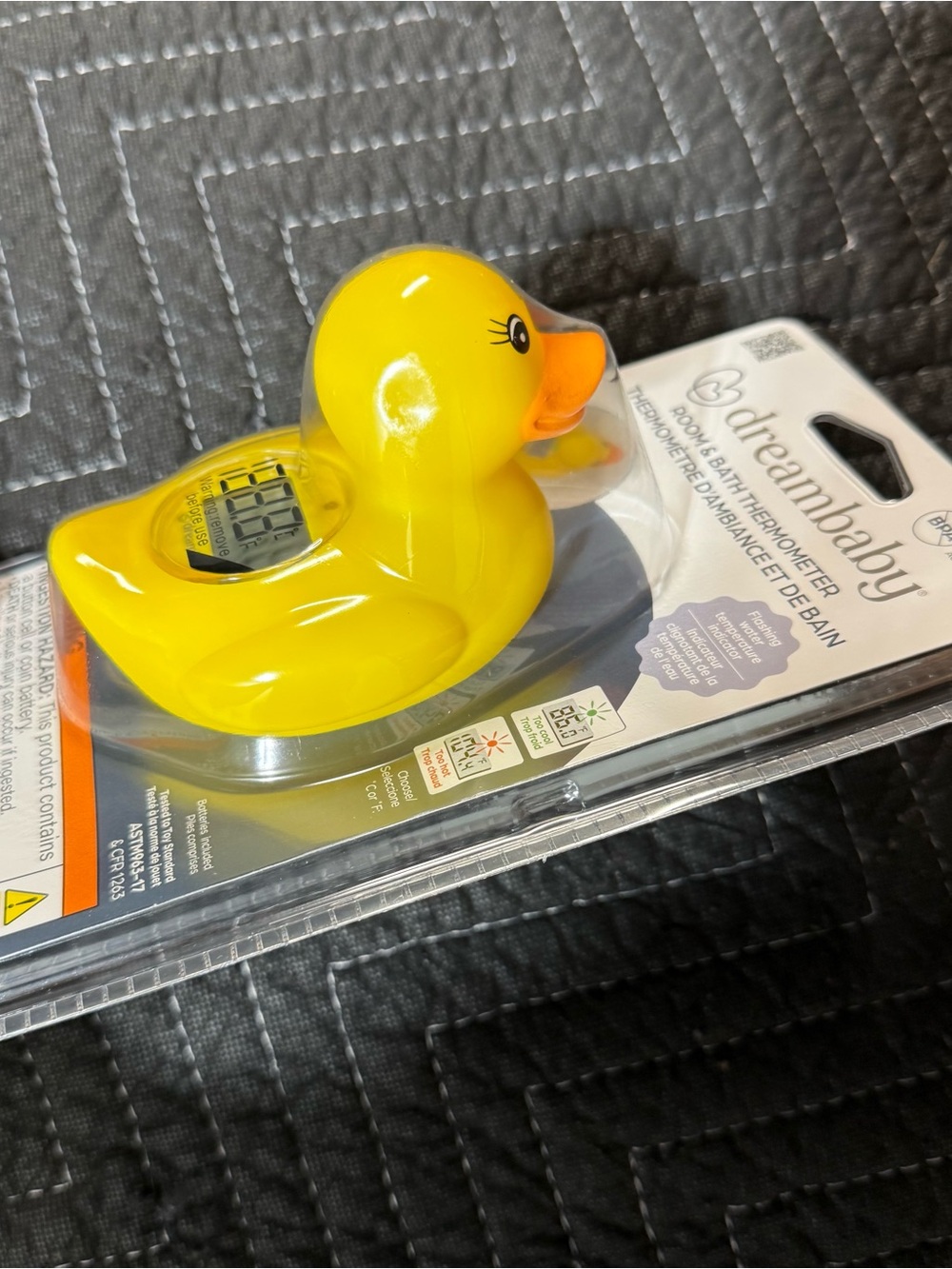 Dreambaby Baby Bath Thermometer - Duck Water Thermometer for Bathtub NEW